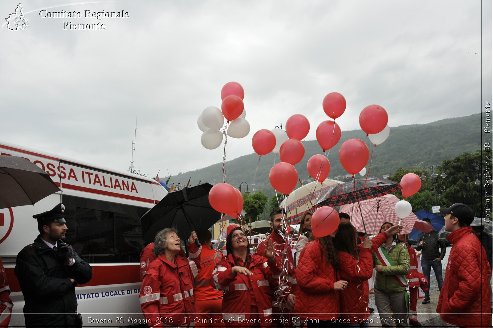 Baveno 20 Maggio 2018 - Il Comitato di Baveno compie 50 Anni - Croce Rossa Italiana- Comitato Regionale del Piemonte