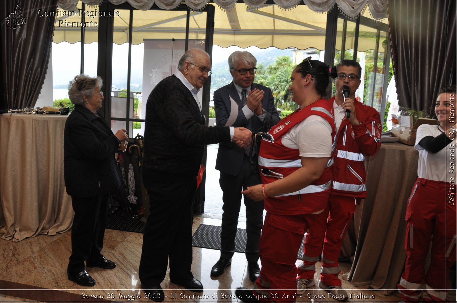 Baveno 20 Maggio 2018 - Il Comitato di Baveno compie 50 Anni - Croce Rossa Italiana- Comitato Regionale del Piemonte