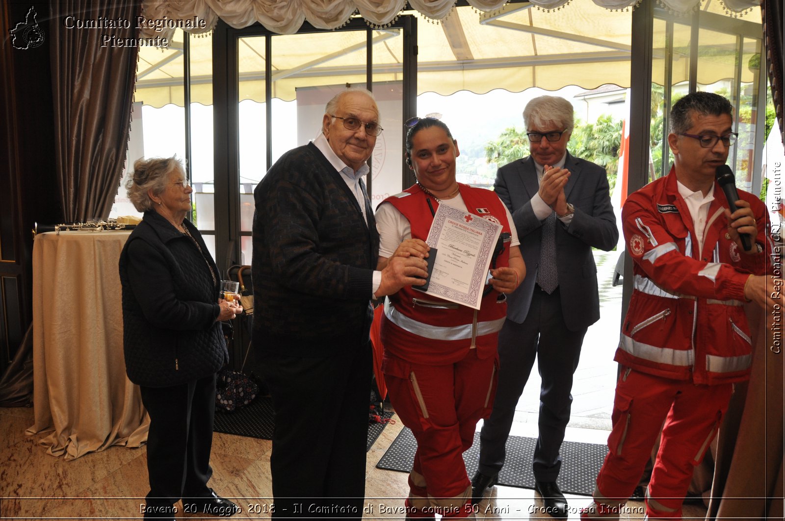 Baveno 20 Maggio 2018 - Il Comitato di Baveno compie 50 Anni - Croce Rossa Italiana- Comitato Regionale del Piemonte