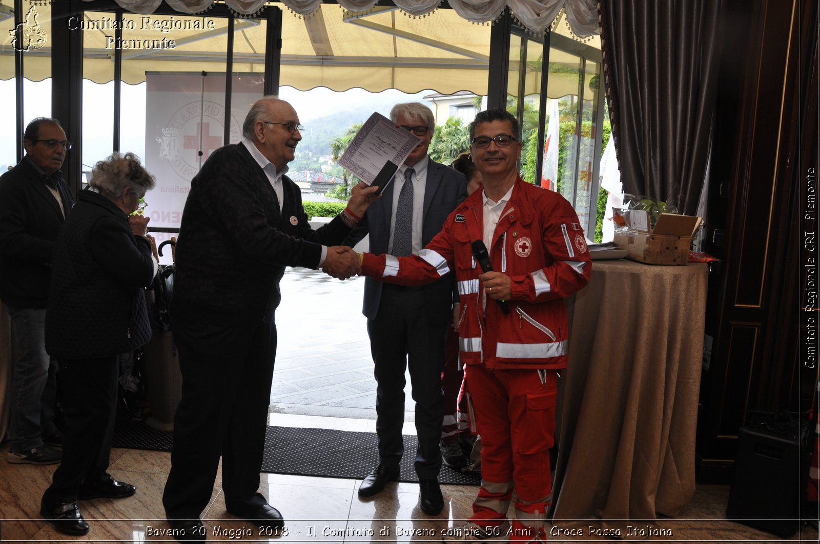 Baveno 20 Maggio 2018 - Il Comitato di Baveno compie 50 Anni - Croce Rossa Italiana- Comitato Regionale del Piemonte