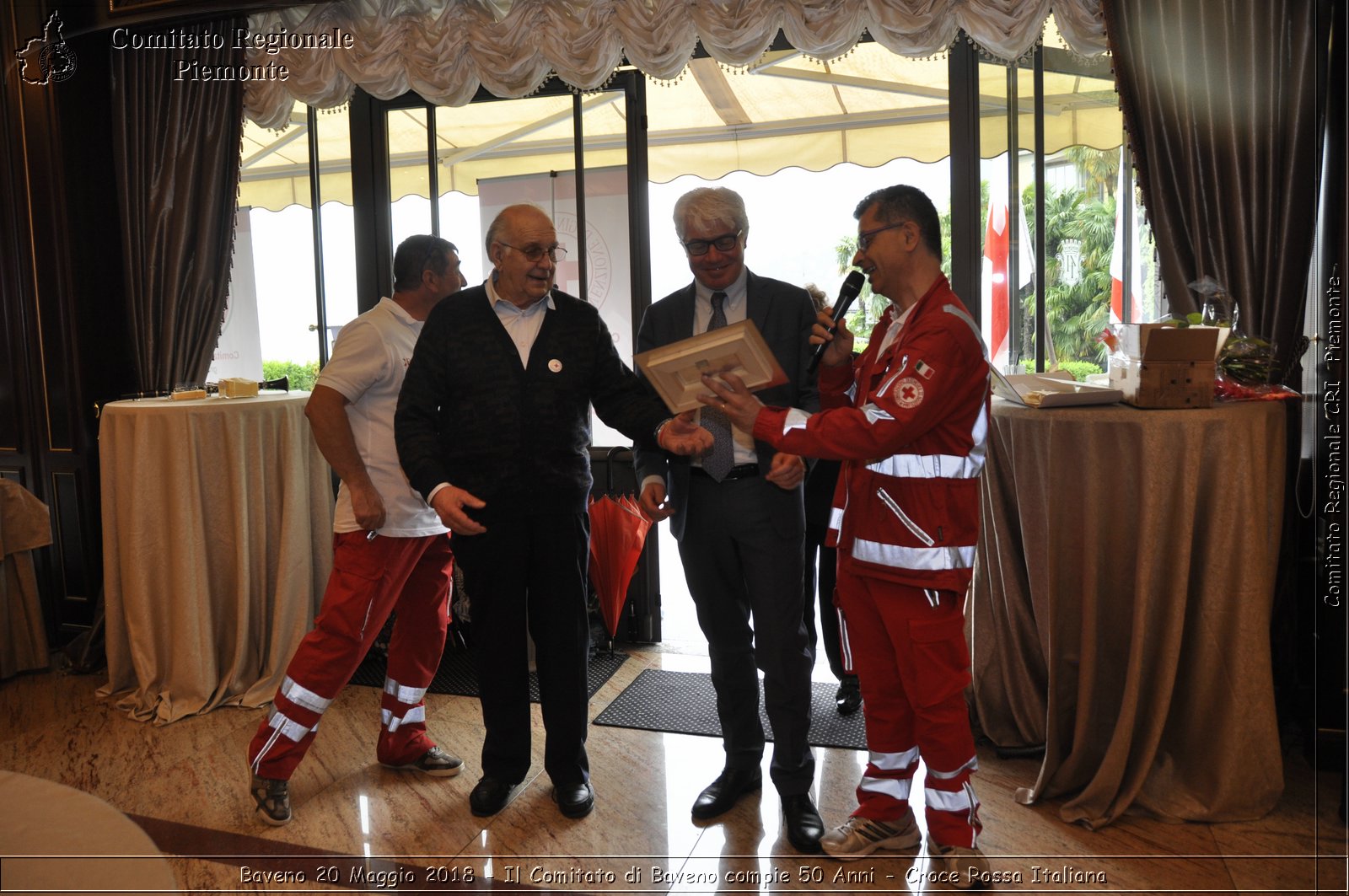 Baveno 20 Maggio 2018 - Il Comitato di Baveno compie 50 Anni - Croce Rossa Italiana- Comitato Regionale del Piemonte