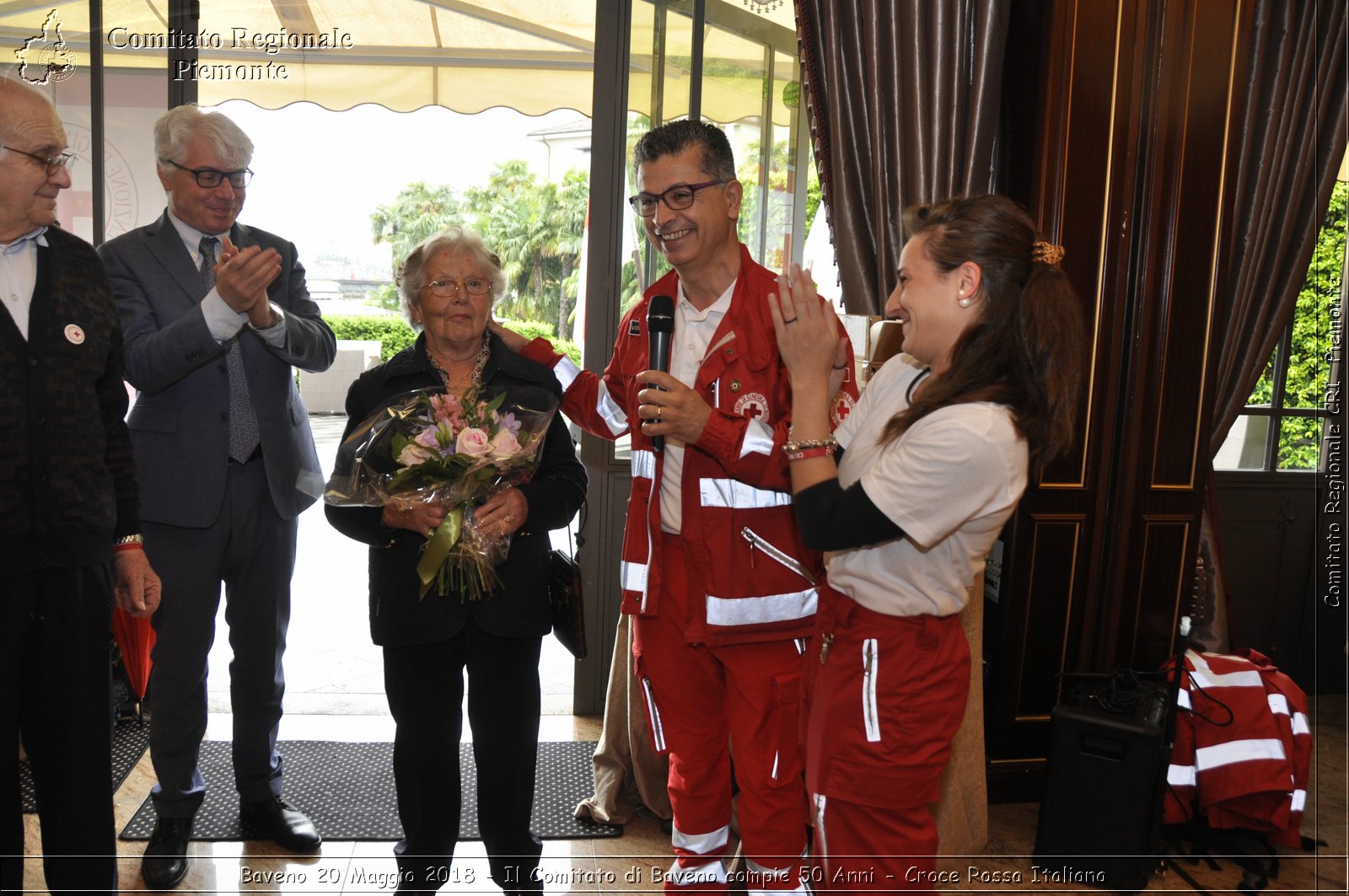 Baveno 20 Maggio 2018 - Il Comitato di Baveno compie 50 Anni - Croce Rossa Italiana- Comitato Regionale del Piemonte