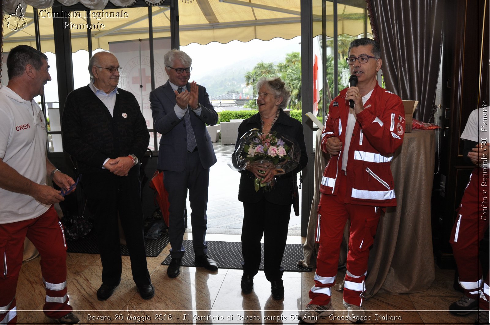 Baveno 20 Maggio 2018 - Il Comitato di Baveno compie 50 Anni - Croce Rossa Italiana- Comitato Regionale del Piemonte