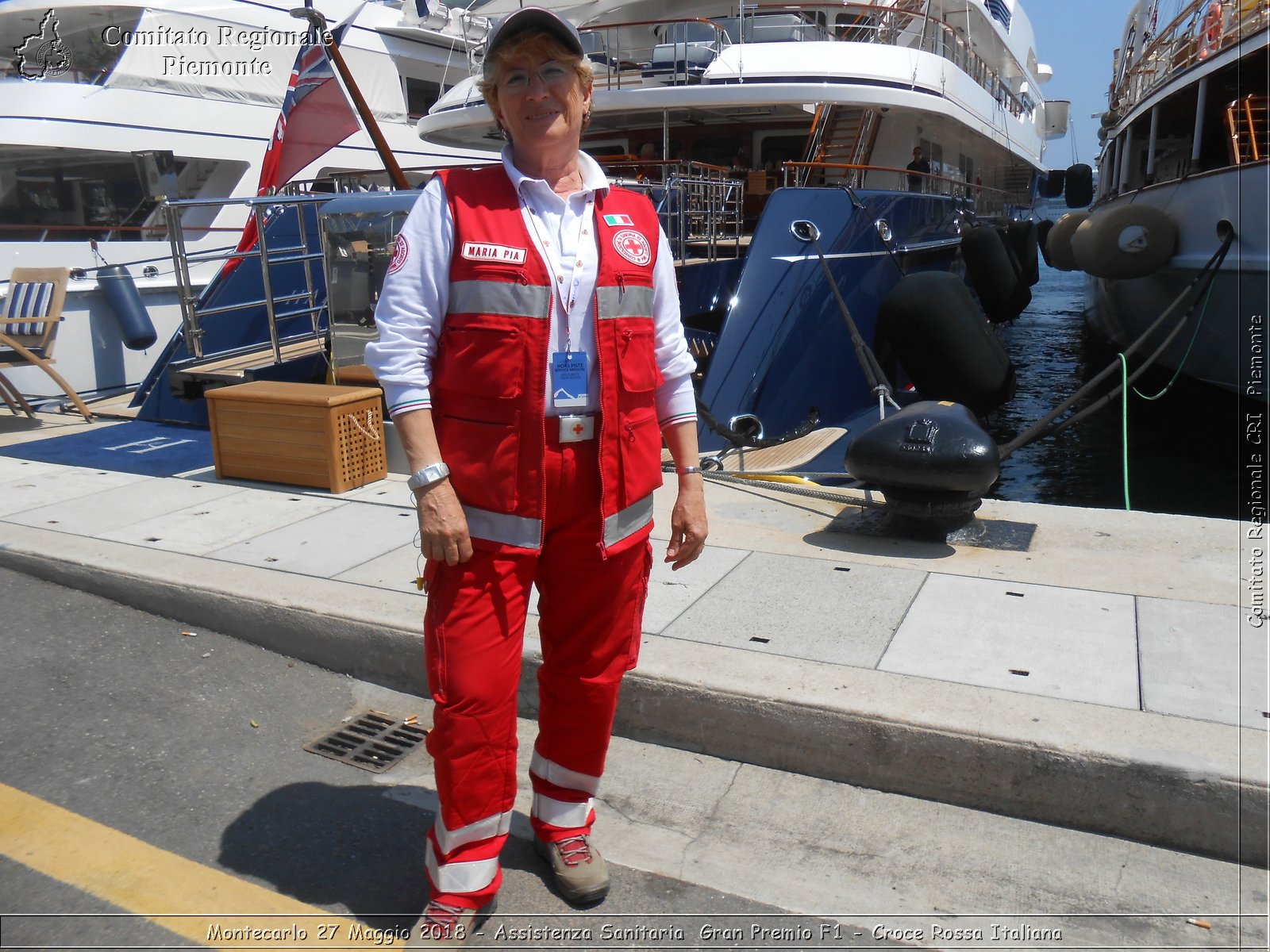 Montecarlo 27 Maggio 2018 - Assistenza Sanitaria Gran Premio F1 - Croce Rossa Italiana- Comitato Regionale del Piemonte