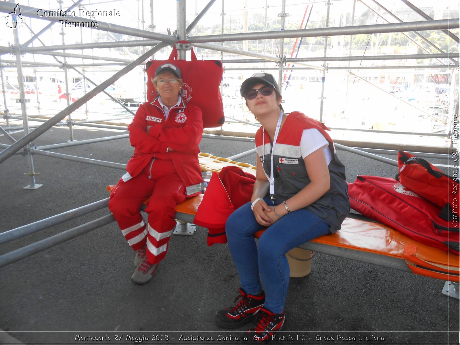 Montecarlo 27 Maggio 2018 - Assistenza Sanitaria Gran Premio F1 - Croce Rossa Italiana- Comitato Regionale del Piemonte