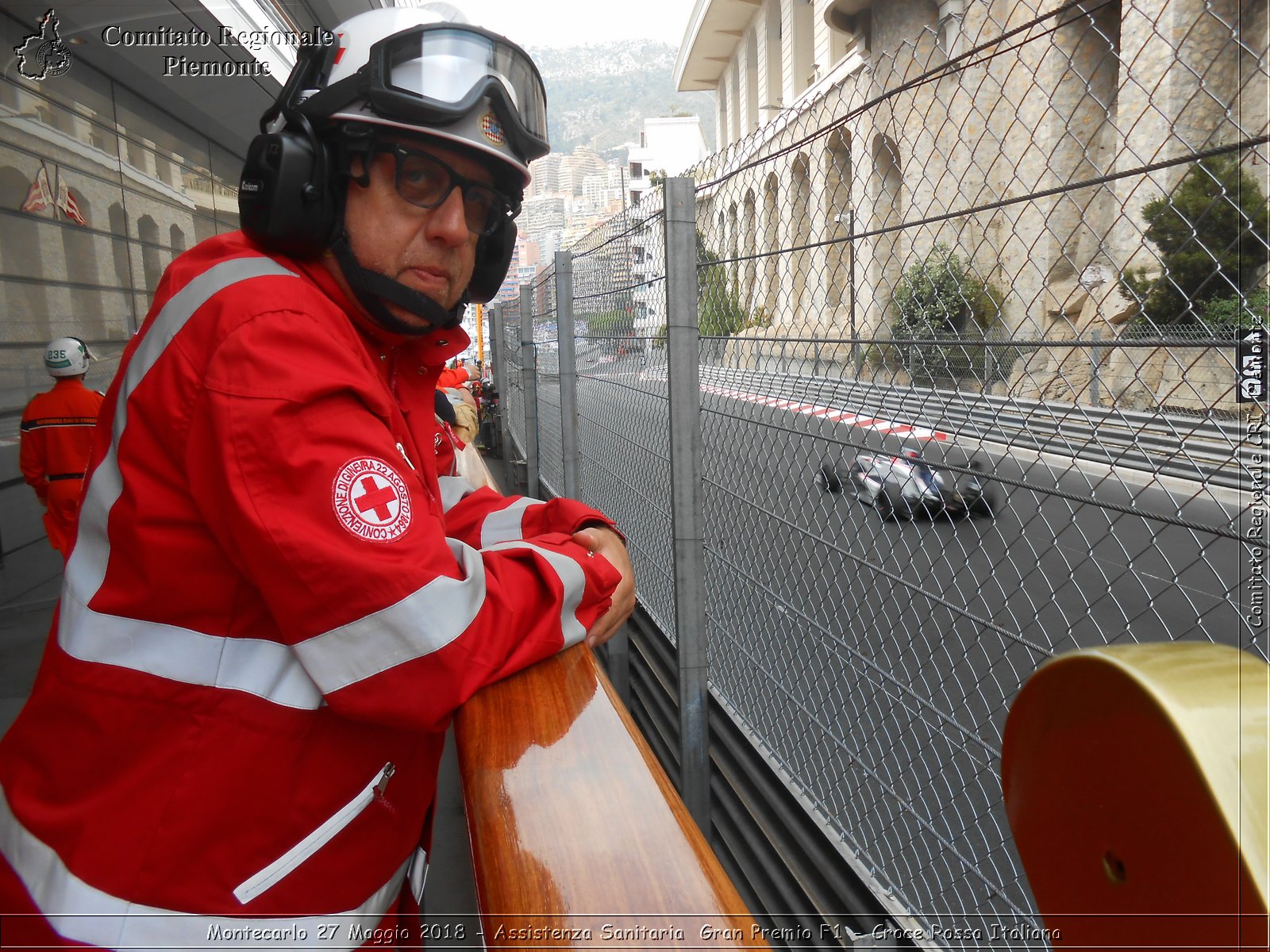 Montecarlo 27 Maggio 2018 - Assistenza Sanitaria Gran Premio F1 - Croce Rossa Italiana- Comitato Regionale del Piemonte