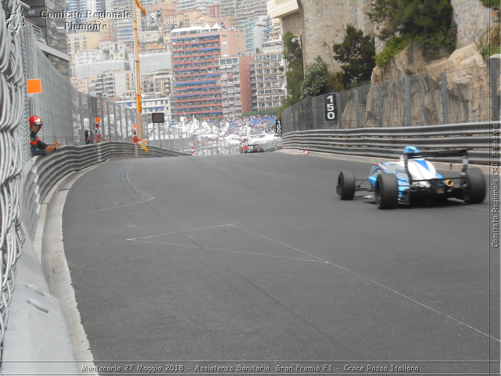 Montecarlo 27 Maggio 2018 - Assistenza Sanitaria Gran Premio F1 - Croce Rossa Italiana- Comitato Regionale del Piemonte