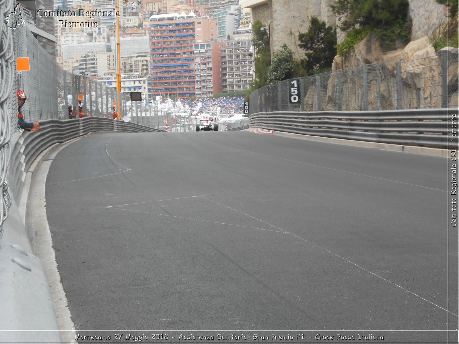 Montecarlo 27 Maggio 2018 - Assistenza Sanitaria Gran Premio F1 - Croce Rossa Italiana- Comitato Regionale del Piemonte