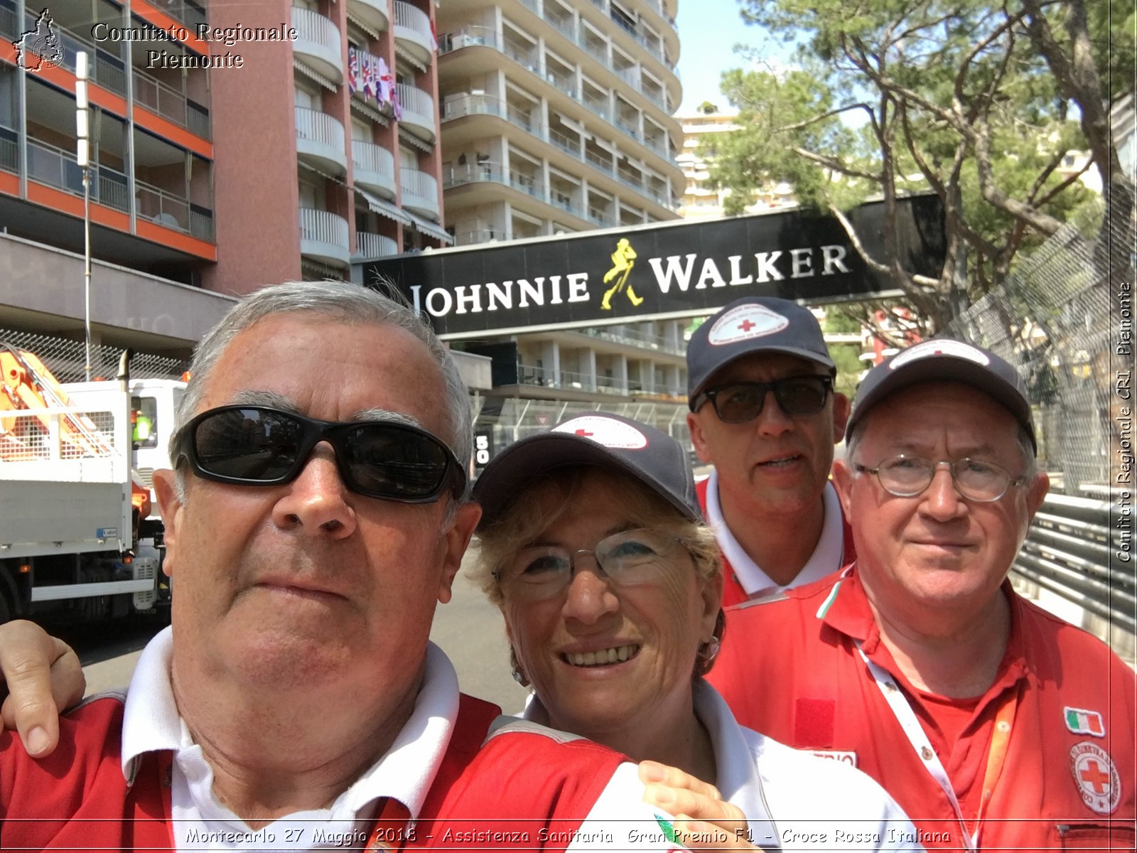 Montecarlo 27 Maggio 2018 - Assistenza Sanitaria Gran Premio F1 - Croce Rossa Italiana- Comitato Regionale del Piemonte