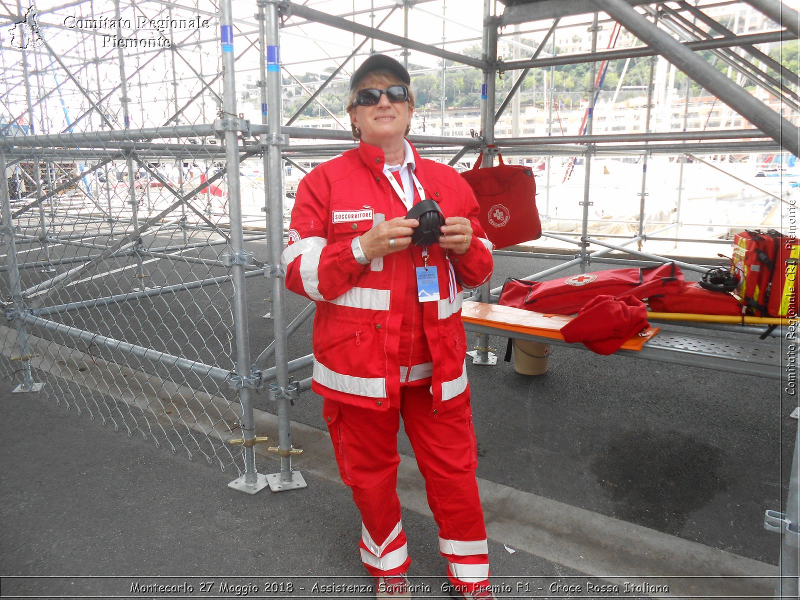 Montecarlo 27 Maggio 2018 - Assistenza Sanitaria Gran Premio F1 - Croce Rossa Italiana- Comitato Regionale del Piemonte