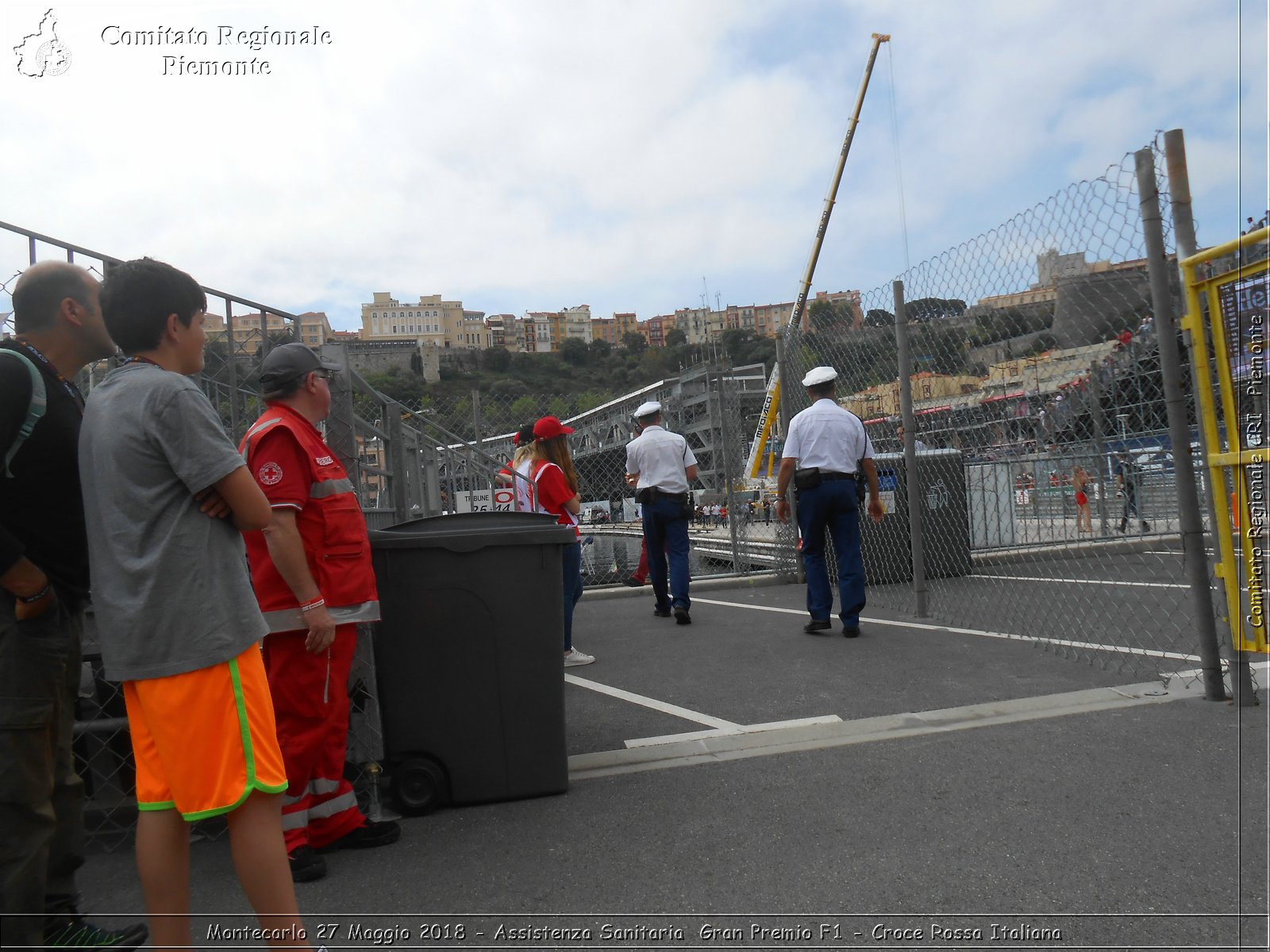 Montecarlo 27 Maggio 2018 - Assistenza Sanitaria Gran Premio F1 - Croce Rossa Italiana- Comitato Regionale del Piemonte