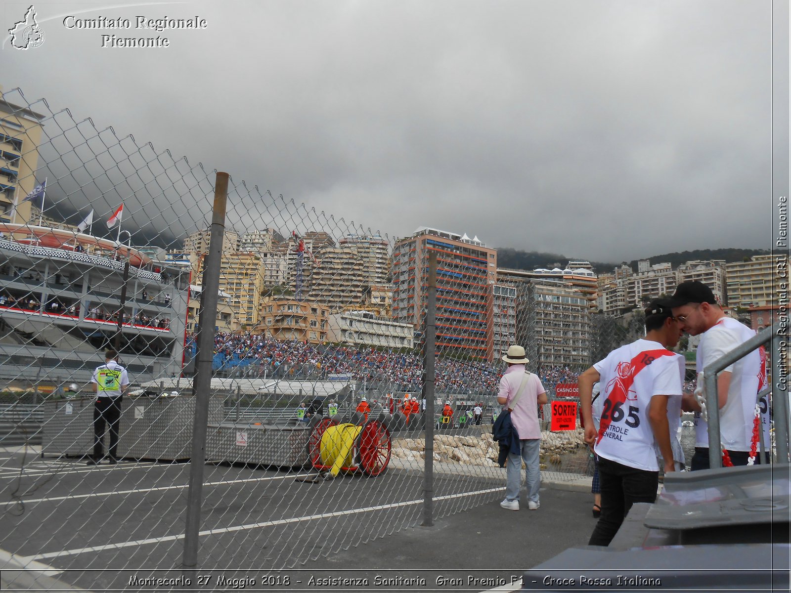 Montecarlo 27 Maggio 2018 - Assistenza Sanitaria Gran Premio F1 - Croce Rossa Italiana- Comitato Regionale del Piemonte