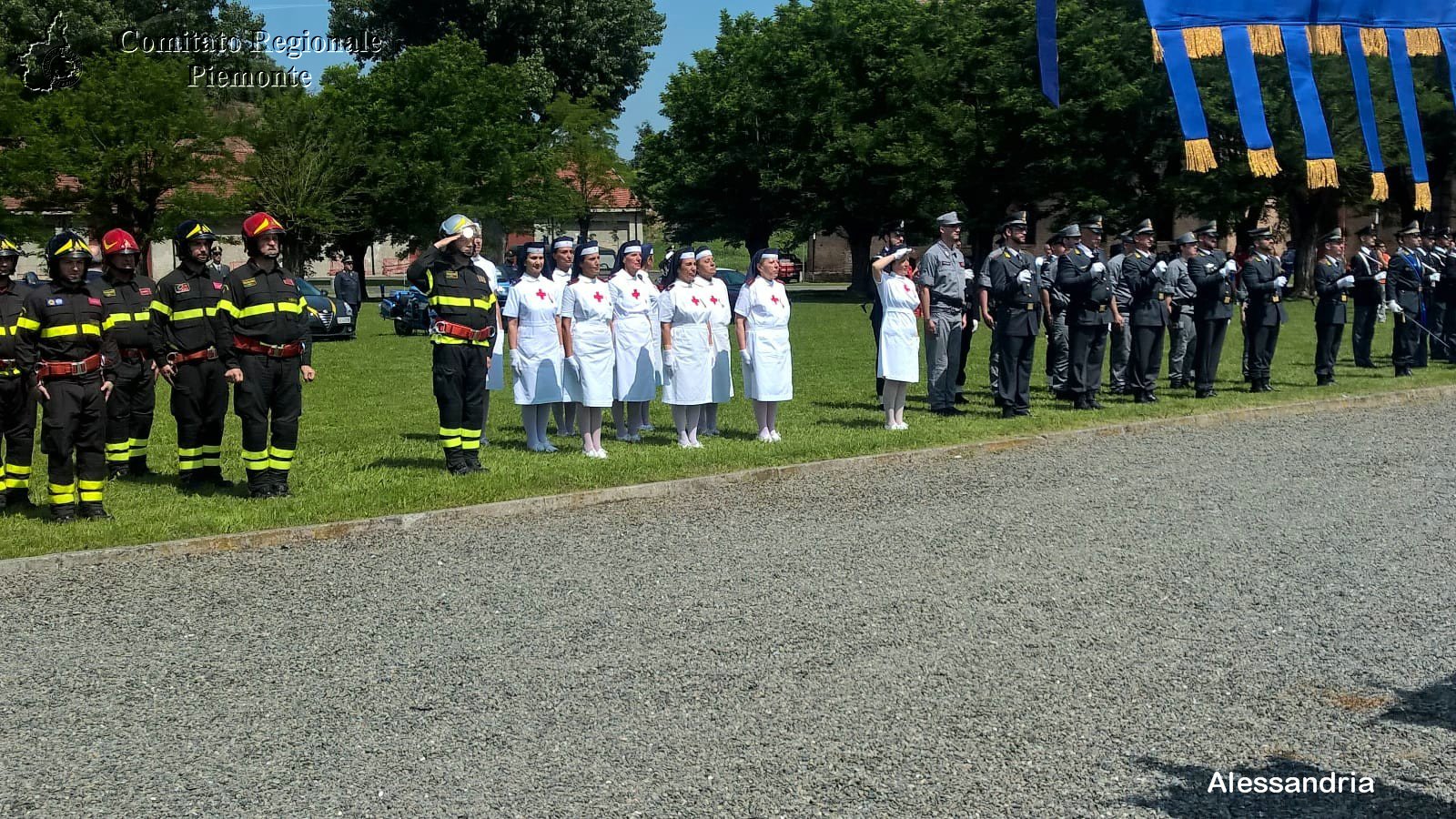 Torino 2 Giugno 2018 - Le IIVV alle celebrazioni per il 2 Giugno - Croce Rossa Italiana- Comitato Regionale del Piemonte