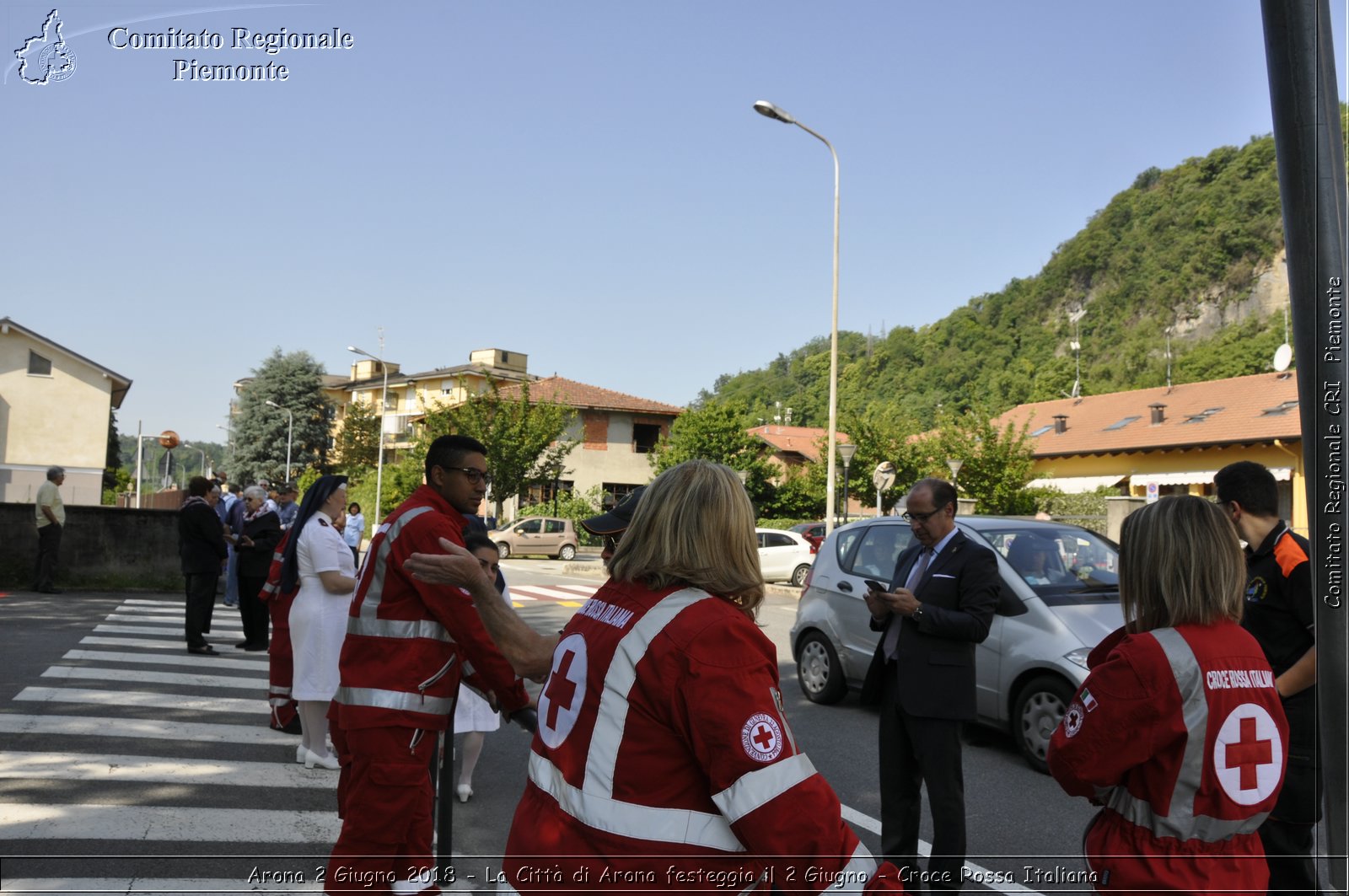 Arona 2 Giugno 2018 - La Citt di Arona festeggia il 2 Giugno - Croce Rossa Italiana- Comitato Regionale del Piemonte