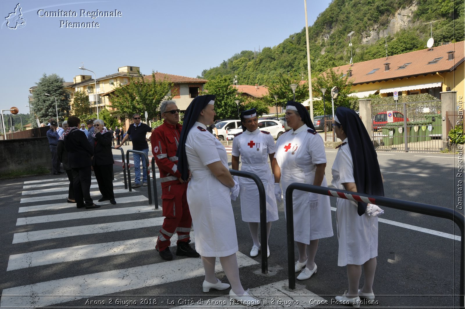 Arona 2 Giugno 2018 - La Citt di Arona festeggia il 2 Giugno - Croce Rossa Italiana- Comitato Regionale del Piemonte