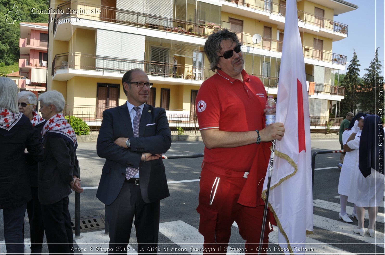 Arona 2 Giugno 2018 - La Citt di Arona festeggia il 2 Giugno - Croce Rossa Italiana- Comitato Regionale del Piemonte