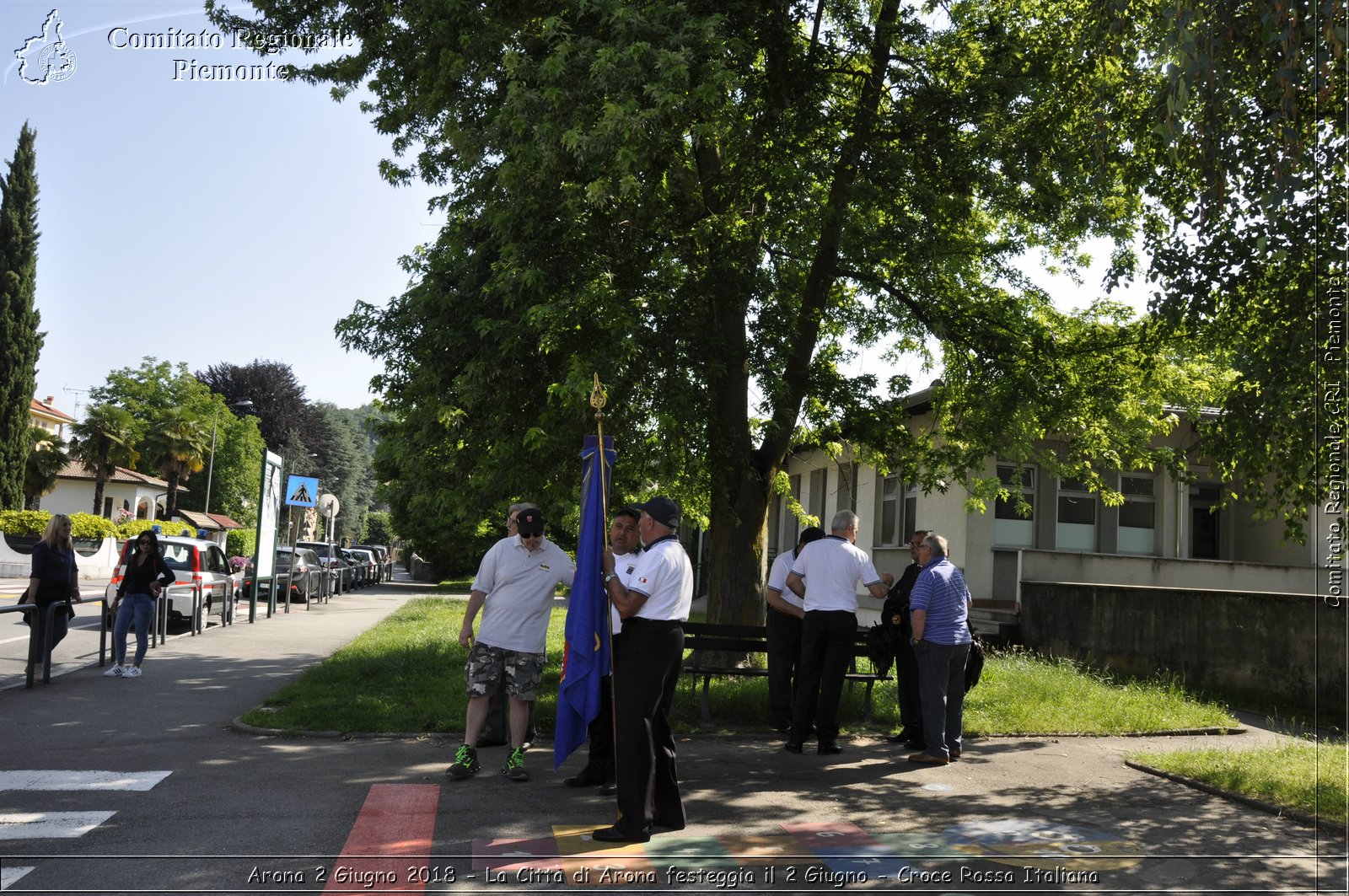 Arona 2 Giugno 2018 - La Citt di Arona festeggia il 2 Giugno - Croce Rossa Italiana- Comitato Regionale del Piemonte