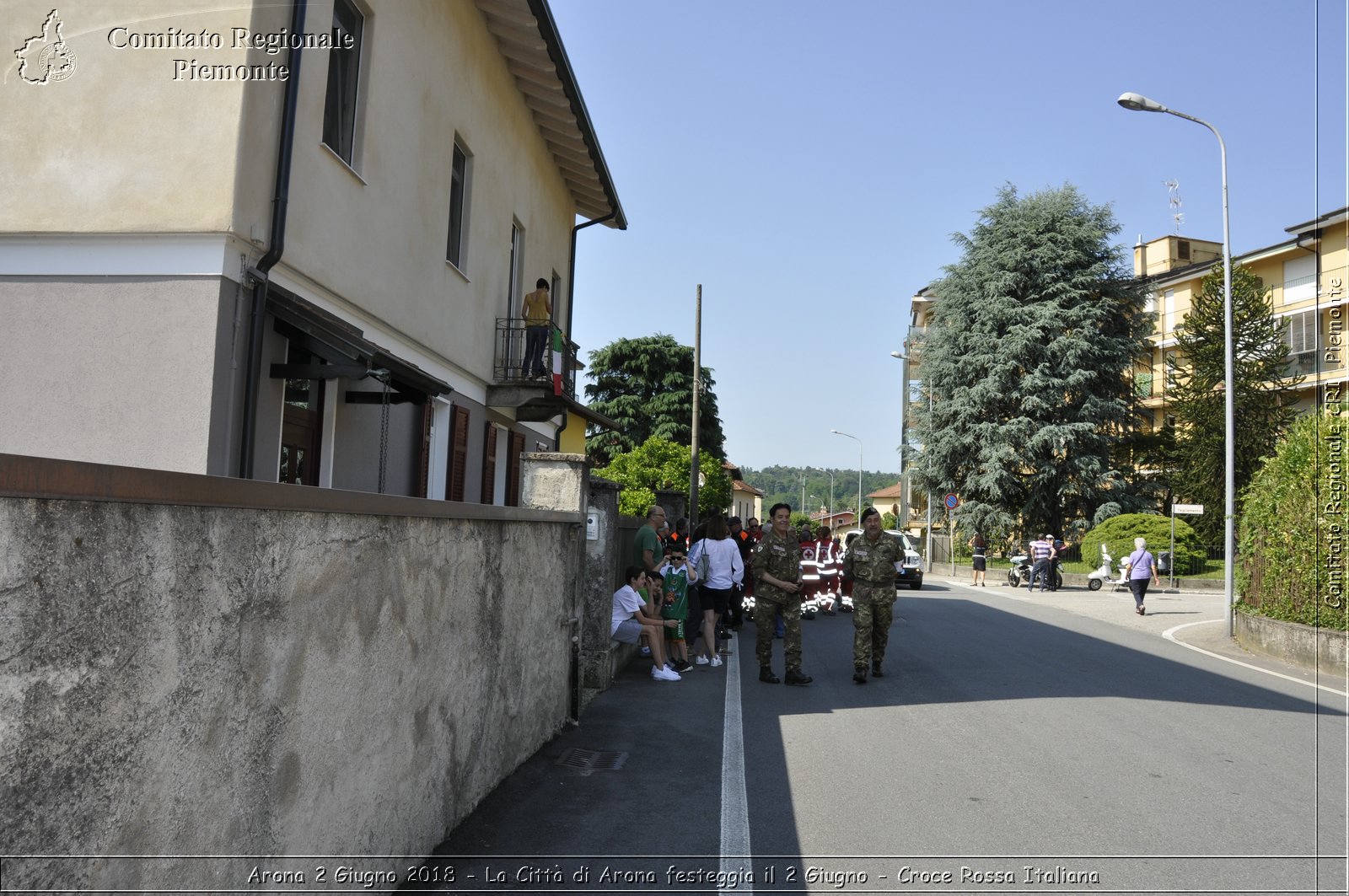 Arona 2 Giugno 2018 - La Citt di Arona festeggia il 2 Giugno - Croce Rossa Italiana- Comitato Regionale del Piemonte