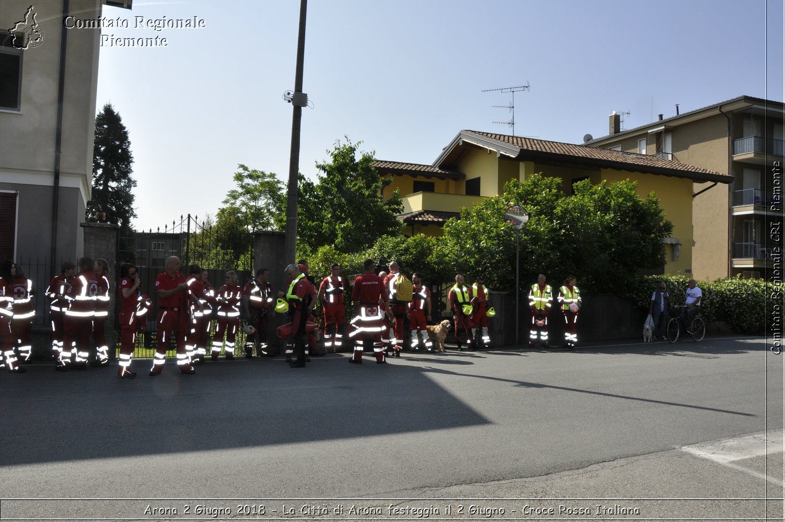 Arona 2 Giugno 2018 - La Citt di Arona festeggia il 2 Giugno - Croce Rossa Italiana- Comitato Regionale del Piemonte