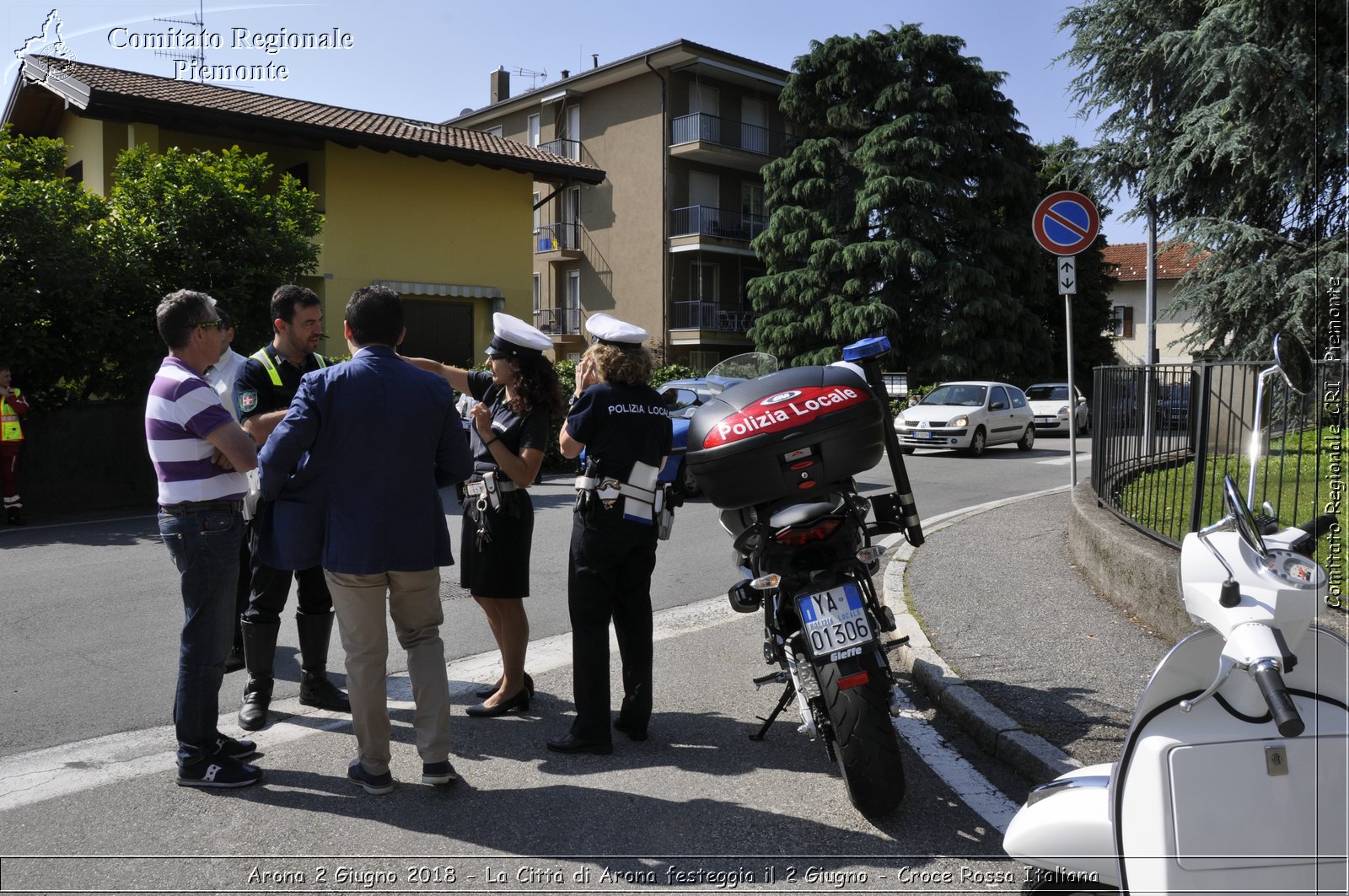 Arona 2 Giugno 2018 - La Citt di Arona festeggia il 2 Giugno - Croce Rossa Italiana- Comitato Regionale del Piemonte