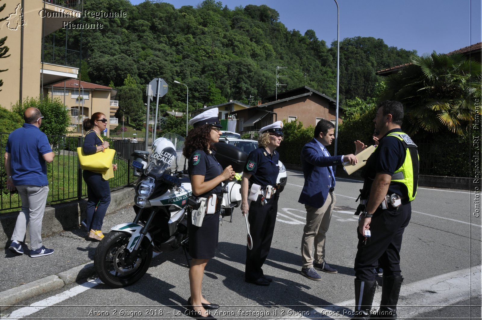 Arona 2 Giugno 2018 - La Citt di Arona festeggia il 2 Giugno - Croce Rossa Italiana- Comitato Regionale del Piemonte