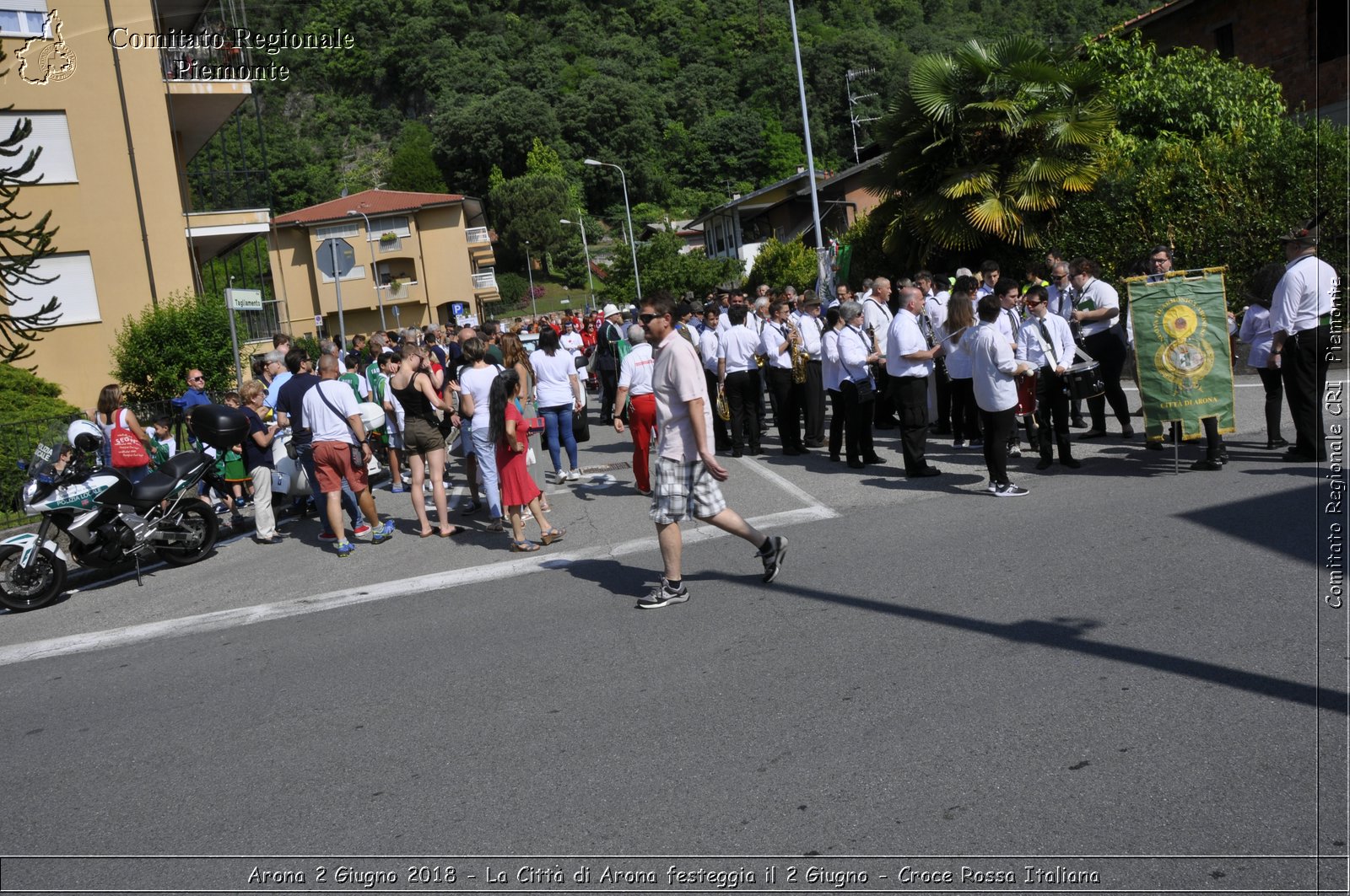 Arona 2 Giugno 2018 - La Citt di Arona festeggia il 2 Giugno - Croce Rossa Italiana- Comitato Regionale del Piemonte