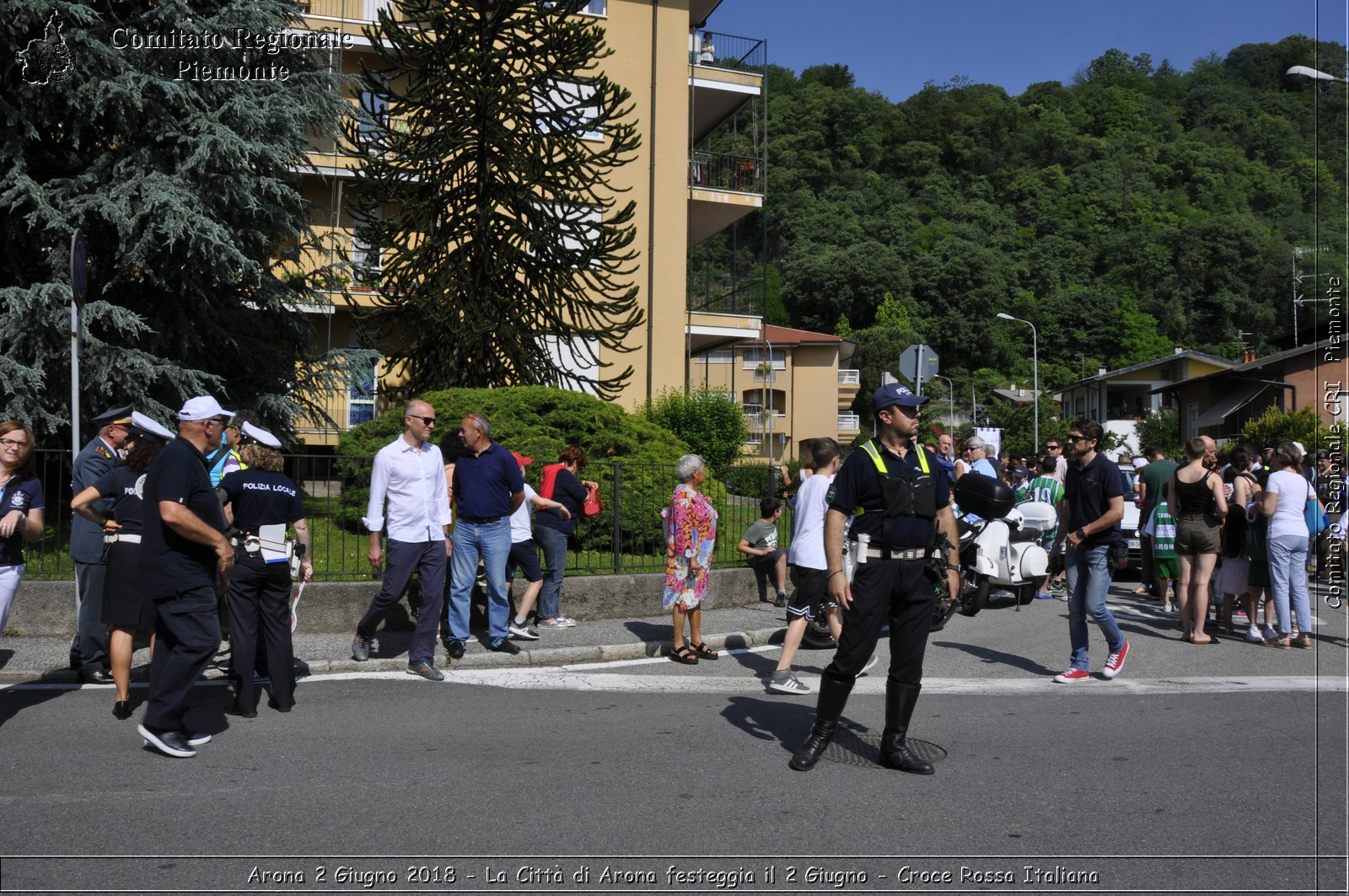 Arona 2 Giugno 2018 - La Citt di Arona festeggia il 2 Giugno - Croce Rossa Italiana- Comitato Regionale del Piemonte