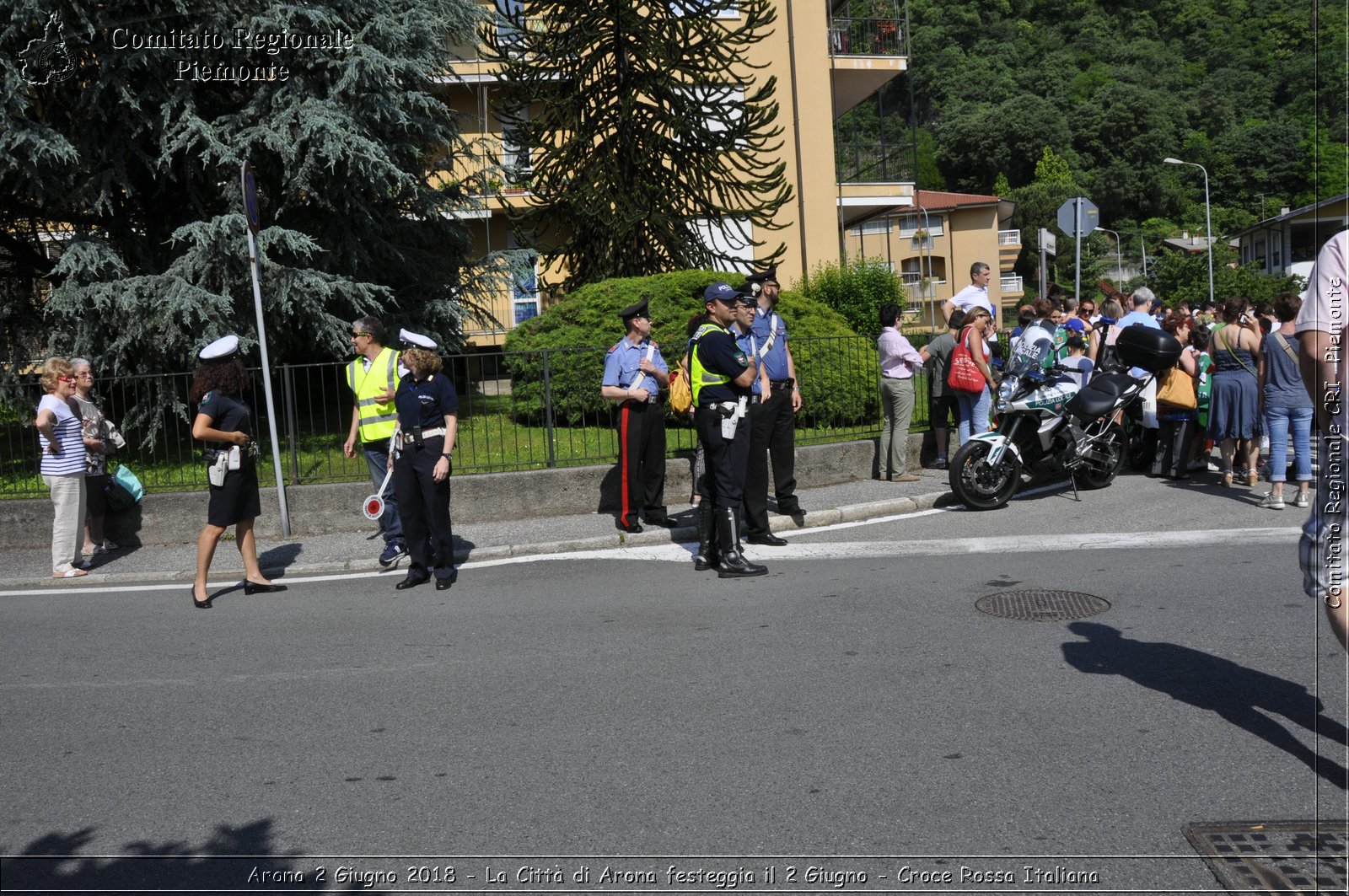 Arona 2 Giugno 2018 - La Citt di Arona festeggia il 2 Giugno - Croce Rossa Italiana- Comitato Regionale del Piemonte