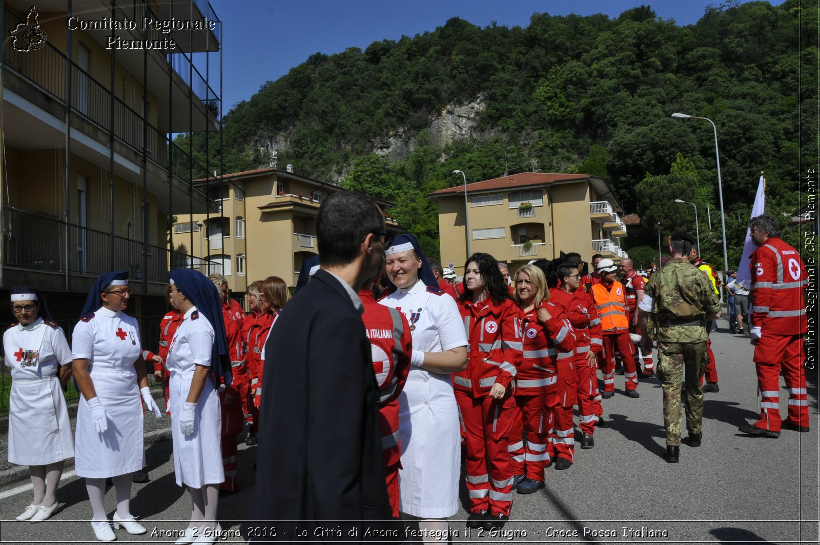 Arona 2 Giugno 2018 - La Citt di Arona festeggia il 2 Giugno - Croce Rossa Italiana- Comitato Regionale del Piemonte