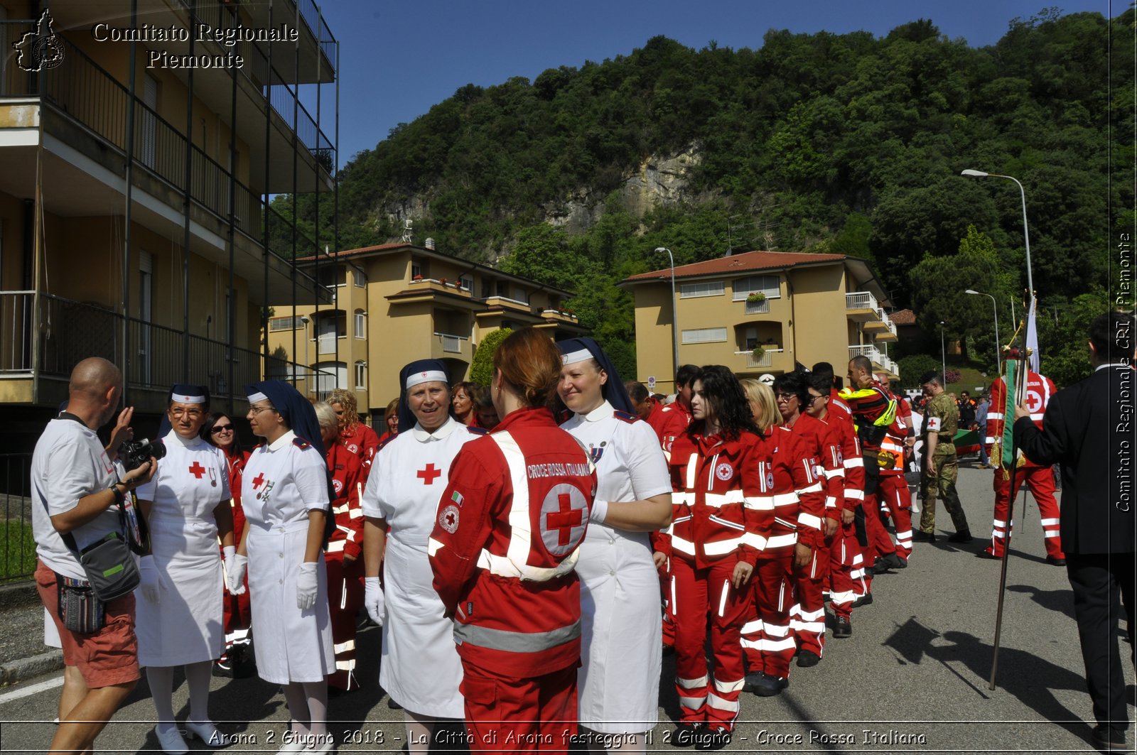 Arona 2 Giugno 2018 - La Citt di Arona festeggia il 2 Giugno - Croce Rossa Italiana- Comitato Regionale del Piemonte