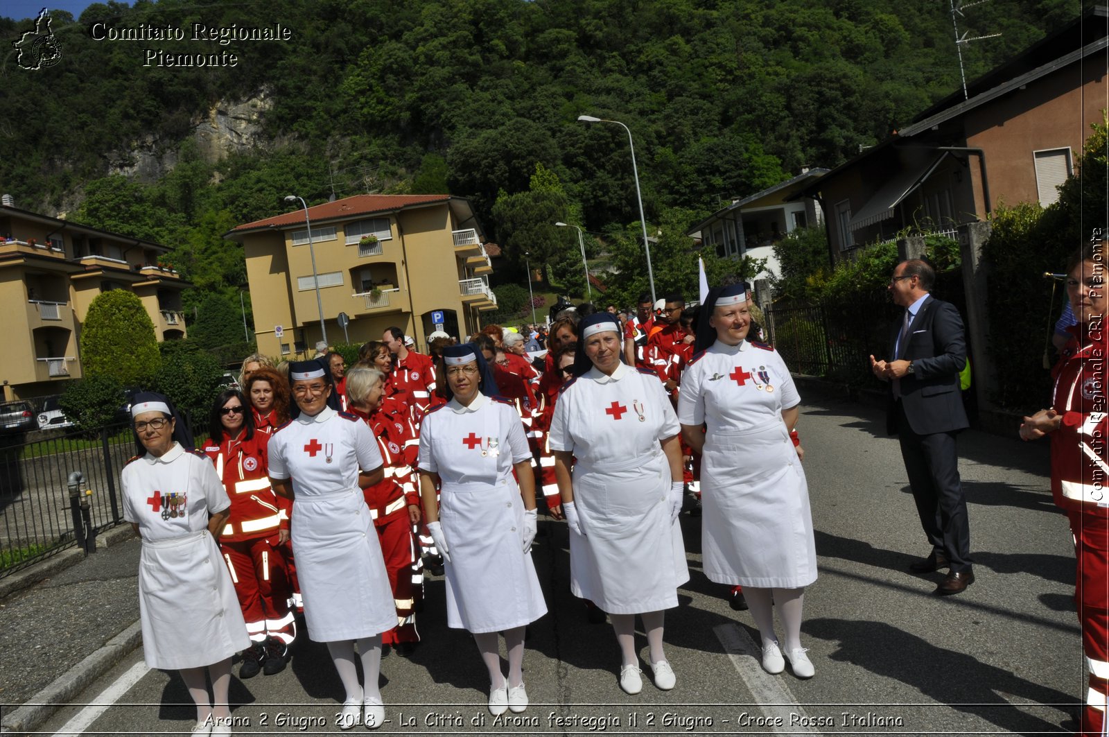 Arona 2 Giugno 2018 - La Citt di Arona festeggia il 2 Giugno - Croce Rossa Italiana- Comitato Regionale del Piemonte