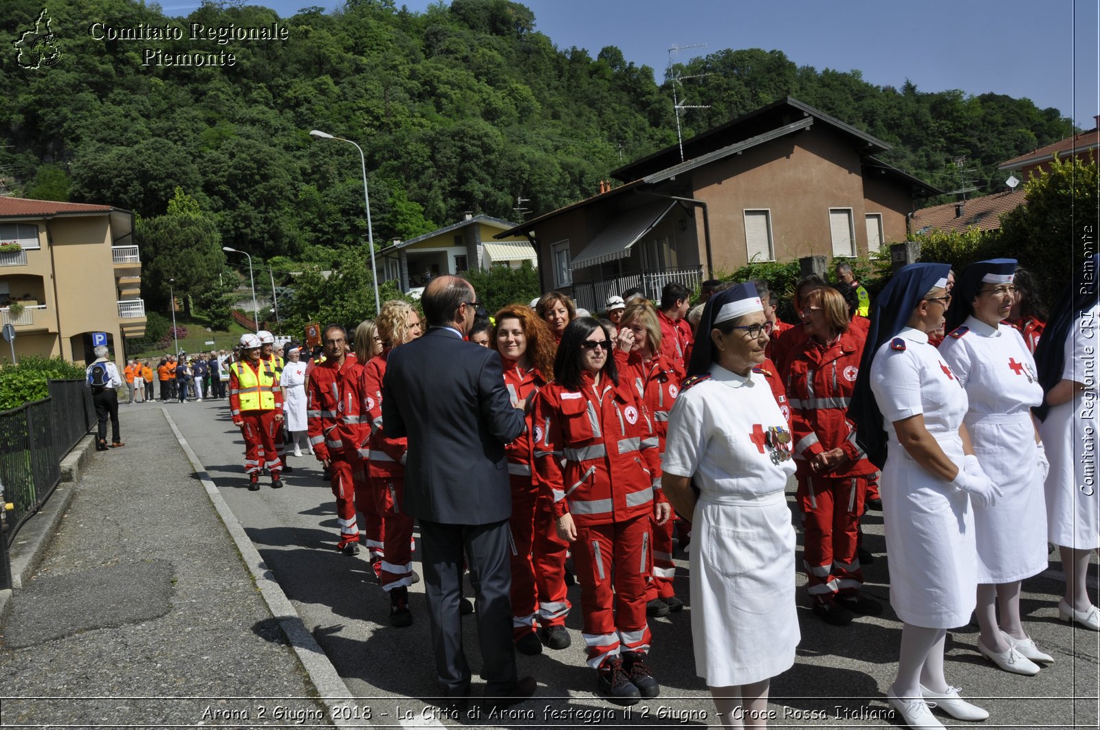 Arona 2 Giugno 2018 - La Citt di Arona festeggia il 2 Giugno - Croce Rossa Italiana- Comitato Regionale del Piemonte