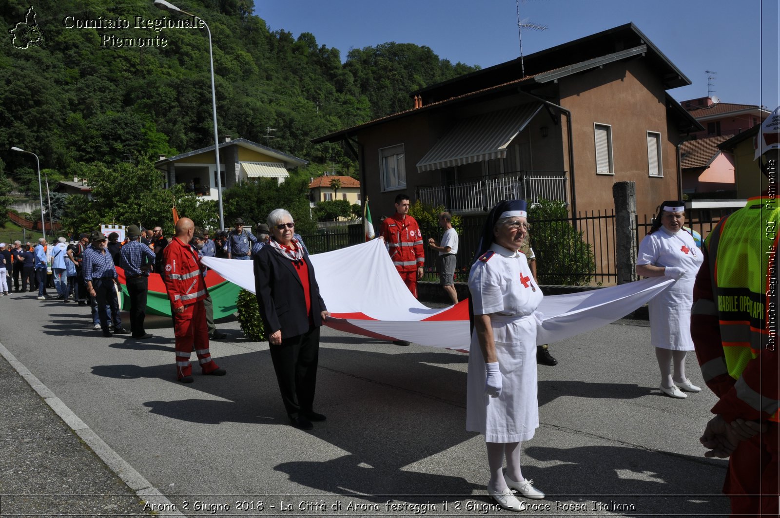 Arona 2 Giugno 2018 - La Citt di Arona festeggia il 2 Giugno - Croce Rossa Italiana- Comitato Regionale del Piemonte