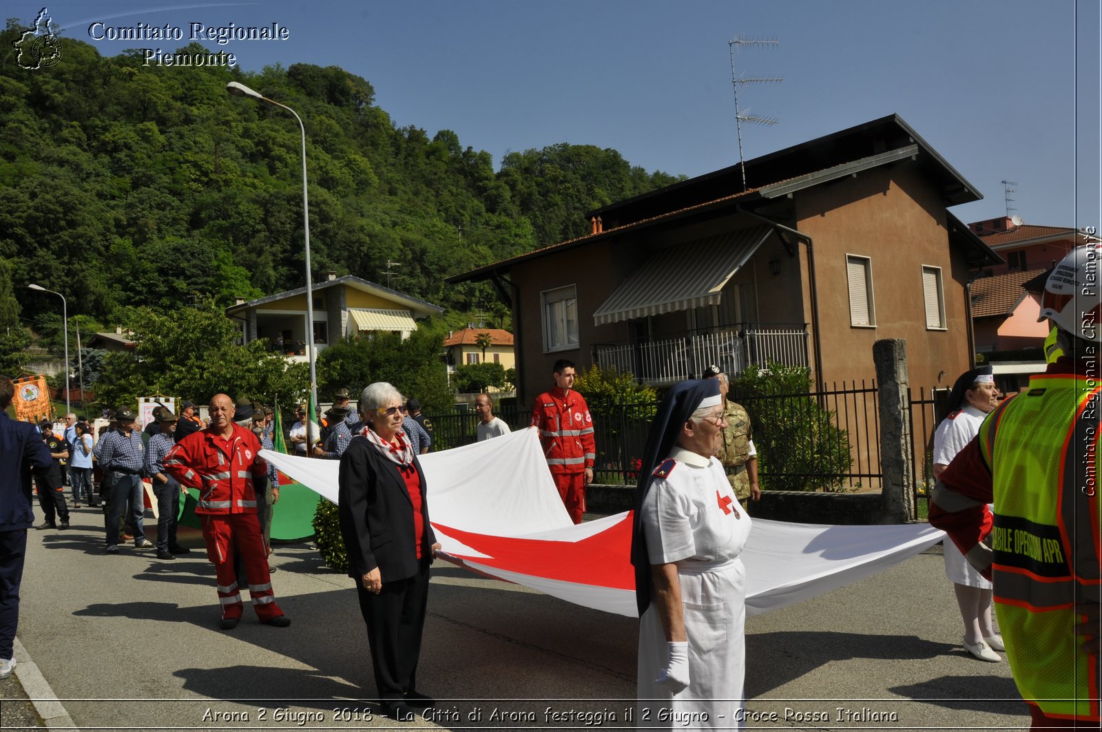 Arona 2 Giugno 2018 - La Citt di Arona festeggia il 2 Giugno - Croce Rossa Italiana- Comitato Regionale del Piemonte