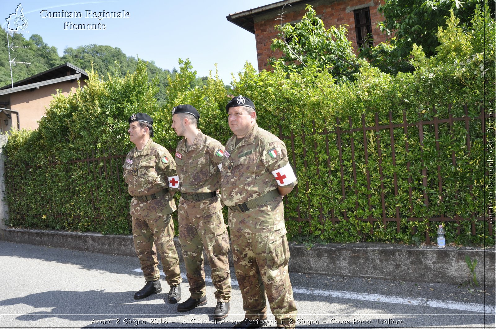 Arona 2 Giugno 2018 - La Citt di Arona festeggia il 2 Giugno - Croce Rossa Italiana- Comitato Regionale del Piemonte