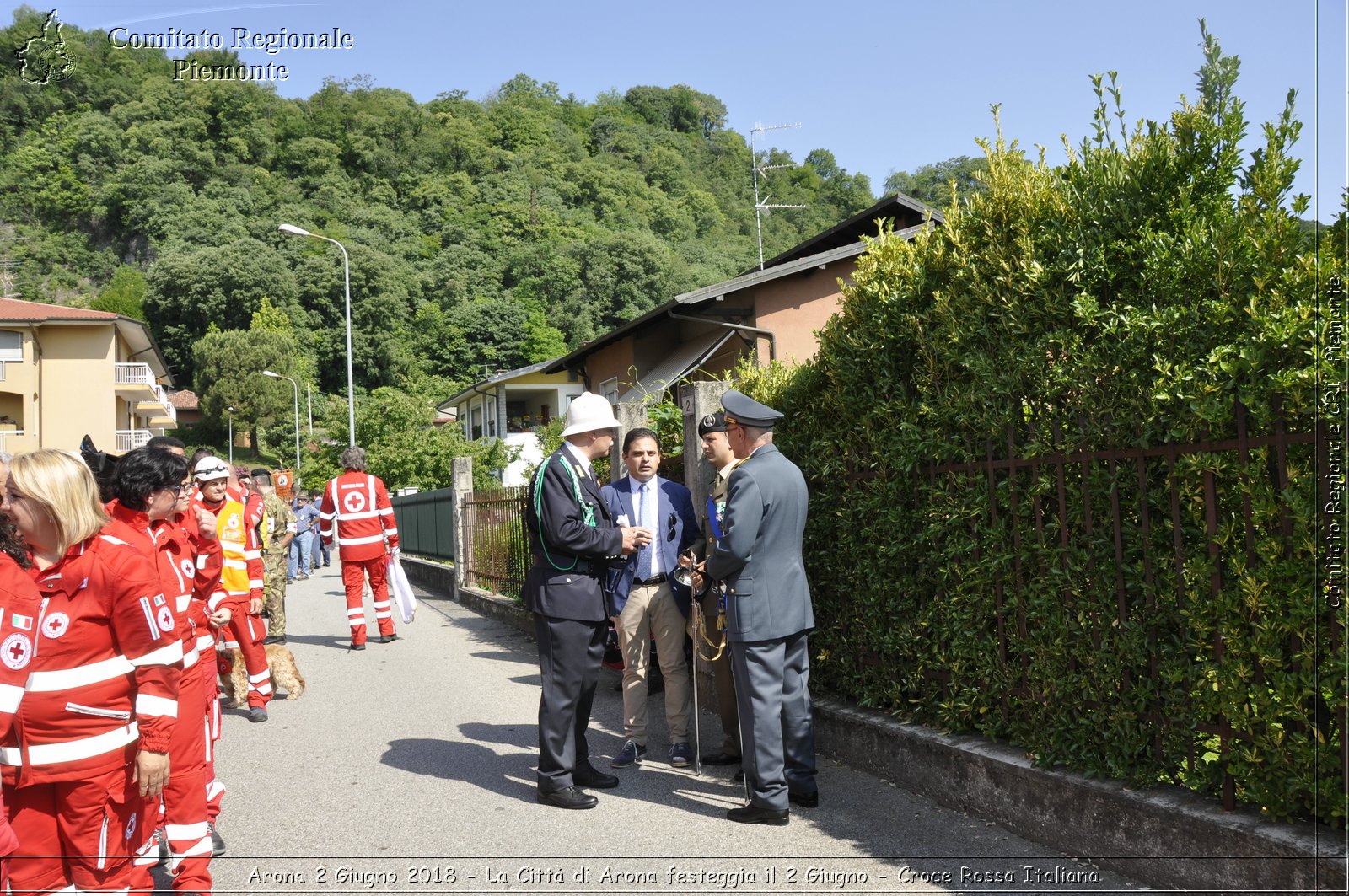 Arona 2 Giugno 2018 - La Citt di Arona festeggia il 2 Giugno - Croce Rossa Italiana- Comitato Regionale del Piemonte