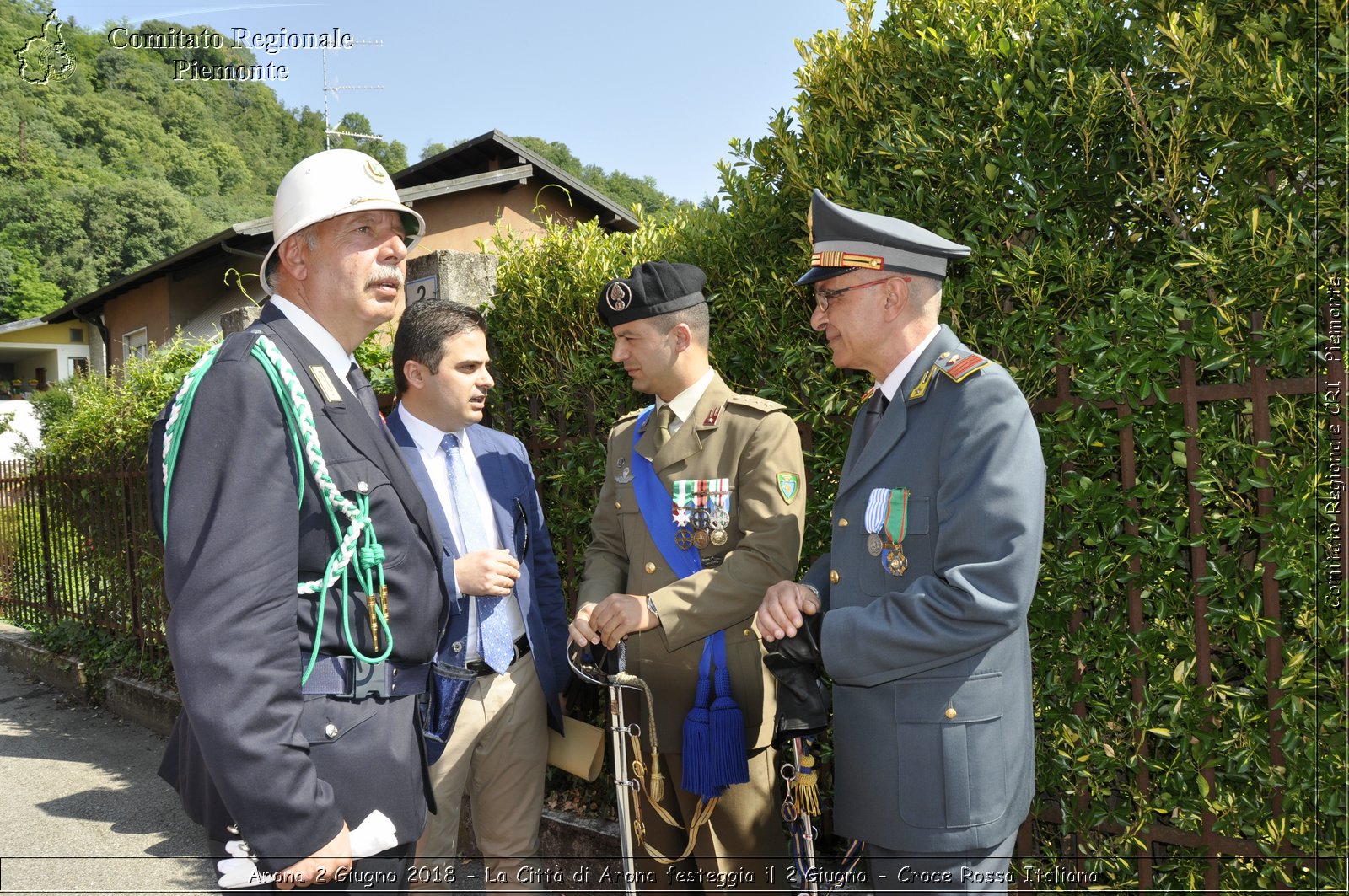 Arona 2 Giugno 2018 - La Citt di Arona festeggia il 2 Giugno - Croce Rossa Italiana- Comitato Regionale del Piemonte