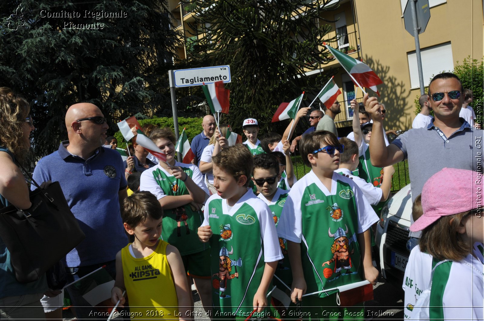 Arona 2 Giugno 2018 - La Citt di Arona festeggia il 2 Giugno - Croce Rossa Italiana- Comitato Regionale del Piemonte