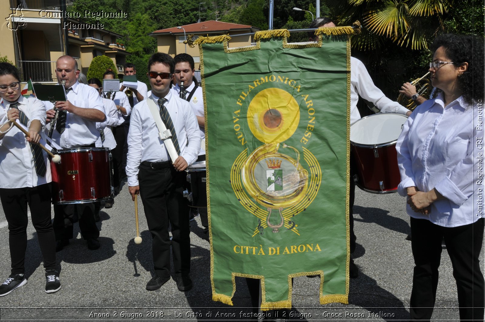 Arona 2 Giugno 2018 - La Citt di Arona festeggia il 2 Giugno - Croce Rossa Italiana- Comitato Regionale del Piemonte