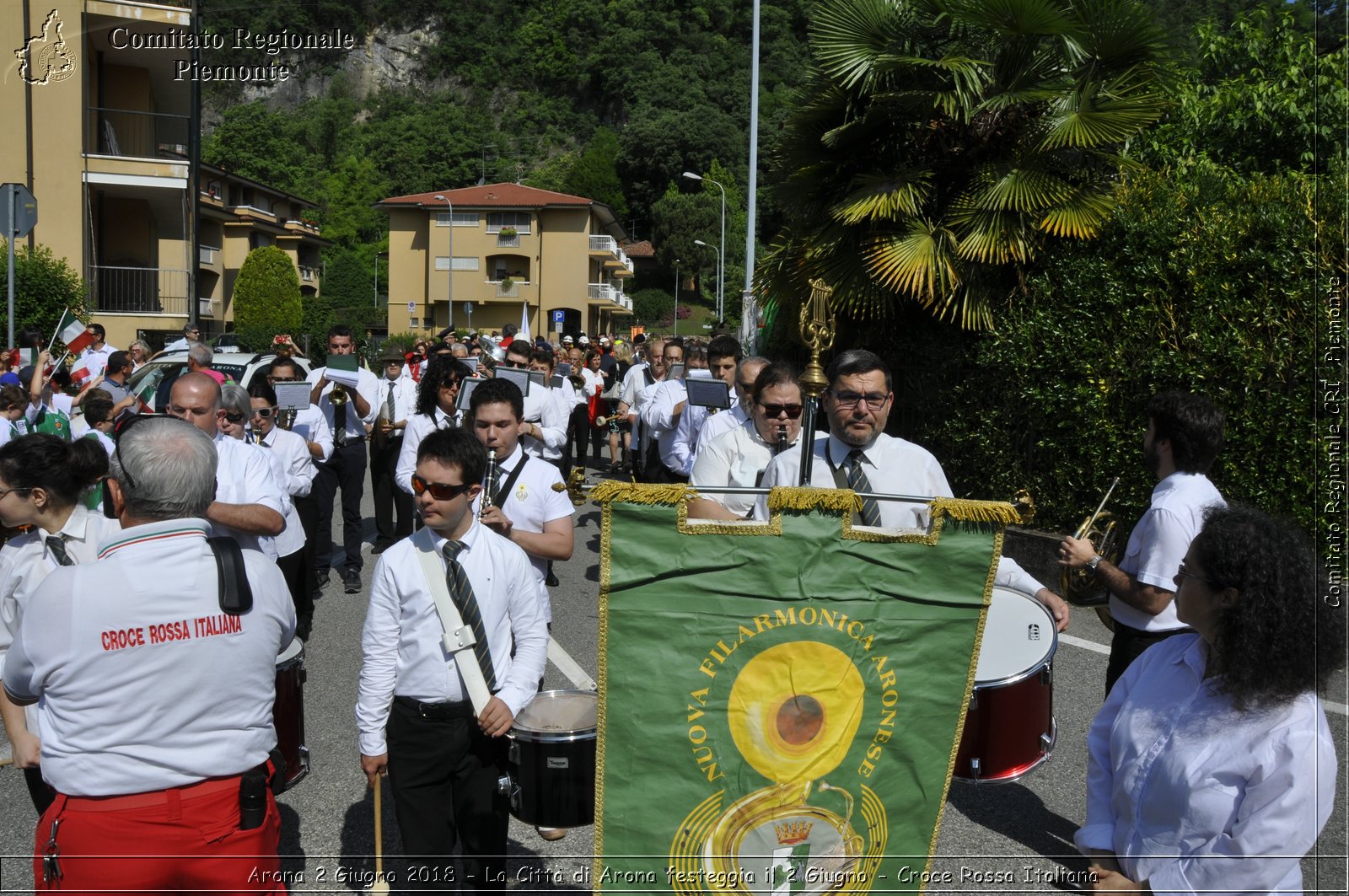 Arona 2 Giugno 2018 - La Citt di Arona festeggia il 2 Giugno - Croce Rossa Italiana- Comitato Regionale del Piemonte