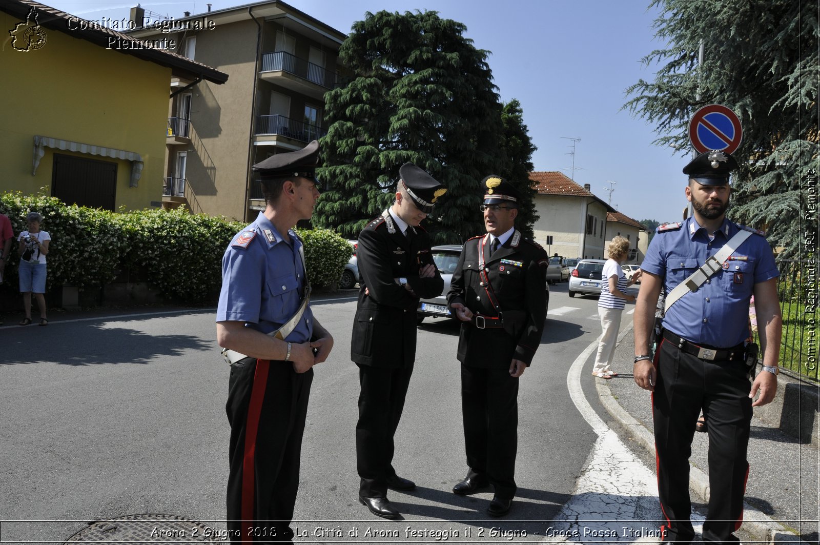 Arona 2 Giugno 2018 - La Citt di Arona festeggia il 2 Giugno - Croce Rossa Italiana- Comitato Regionale del Piemonte