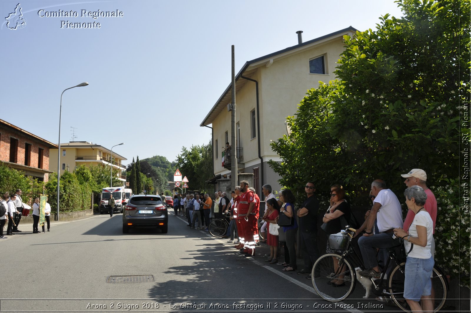 Arona 2 Giugno 2018 - La Citt di Arona festeggia il 2 Giugno - Croce Rossa Italiana- Comitato Regionale del Piemonte