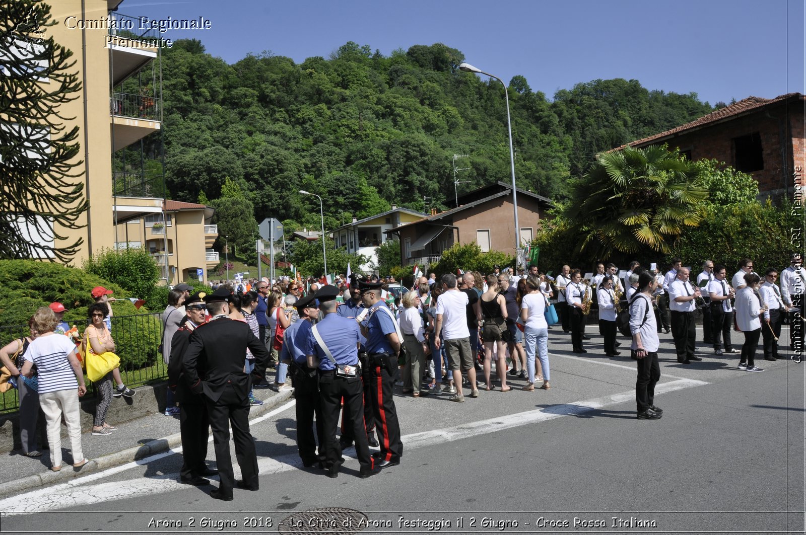 Arona 2 Giugno 2018 - La Citt di Arona festeggia il 2 Giugno - Croce Rossa Italiana- Comitato Regionale del Piemonte