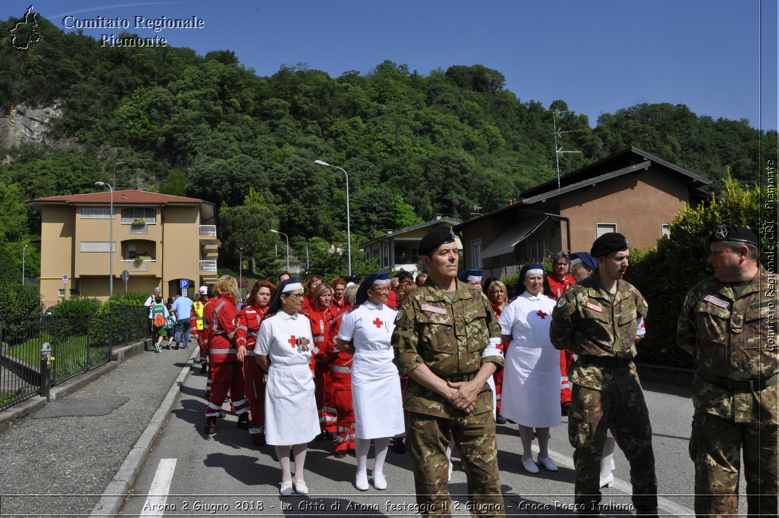 Arona 2 Giugno 2018 - La Citt di Arona festeggia il 2 Giugno - Croce Rossa Italiana- Comitato Regionale del Piemonte