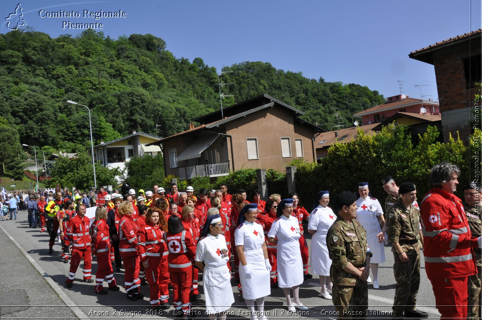 Arona 2 Giugno 2018 - La Citt di Arona festeggia il 2 Giugno - Croce Rossa Italiana- Comitato Regionale del Piemonte