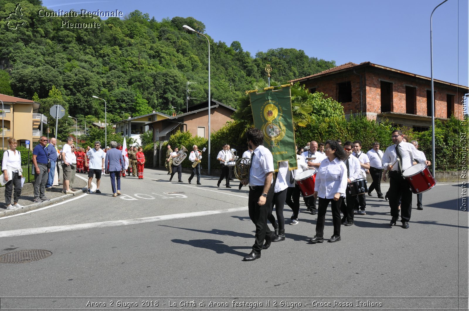 Arona 2 Giugno 2018 - La Citt di Arona festeggia il 2 Giugno - Croce Rossa Italiana- Comitato Regionale del Piemonte