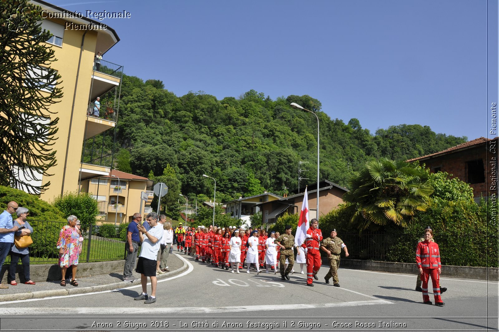 Arona 2 Giugno 2018 - La Citt di Arona festeggia il 2 Giugno - Croce Rossa Italiana- Comitato Regionale del Piemonte