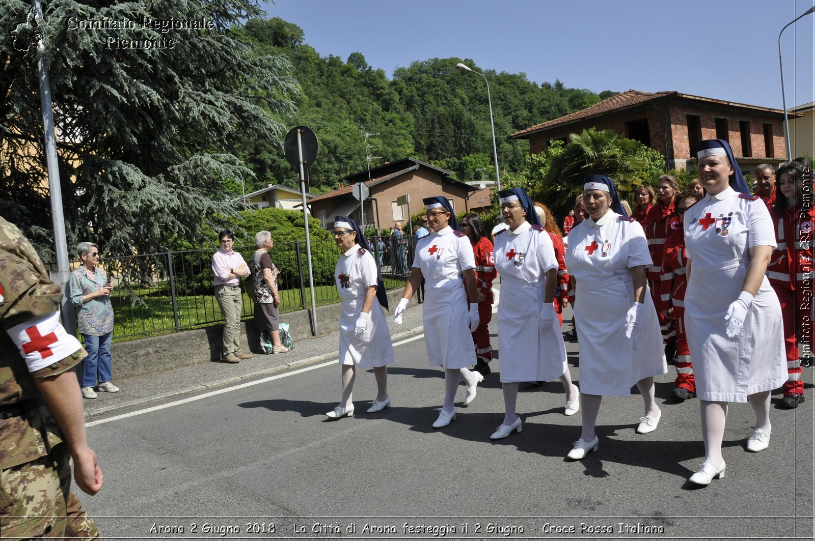 Arona 2 Giugno 2018 - La Citt di Arona festeggia il 2 Giugno - Croce Rossa Italiana- Comitato Regionale del Piemonte