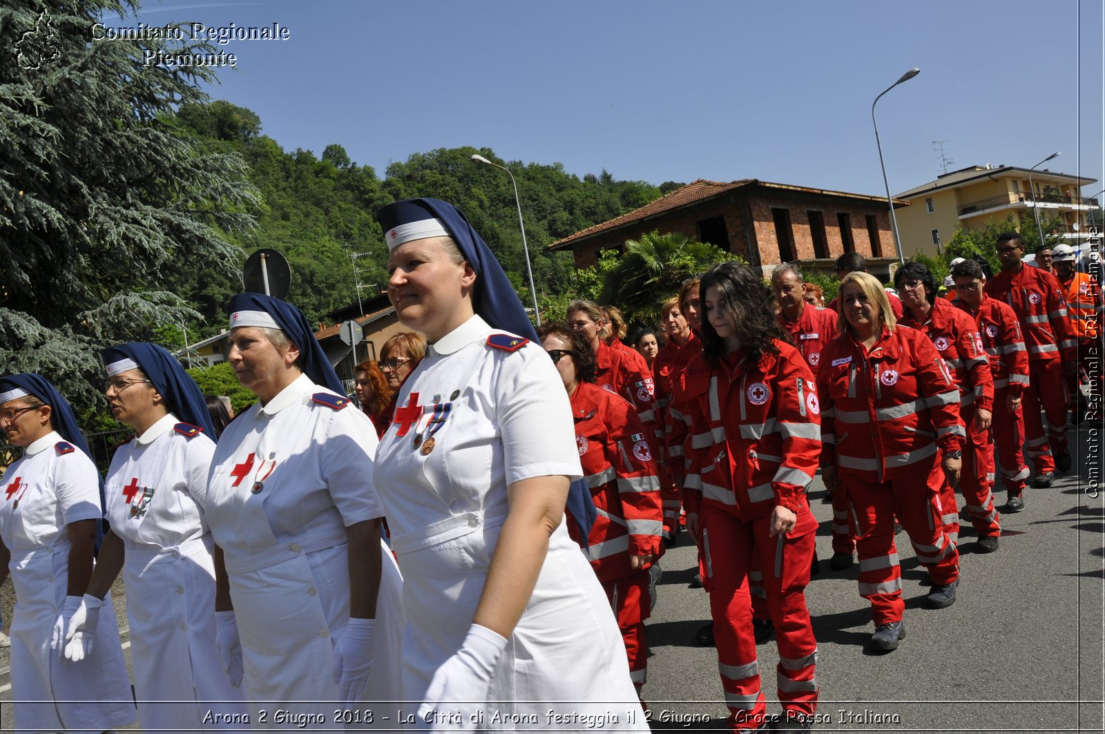 Arona 2 Giugno 2018 - La Citt di Arona festeggia il 2 Giugno - Croce Rossa Italiana- Comitato Regionale del Piemonte