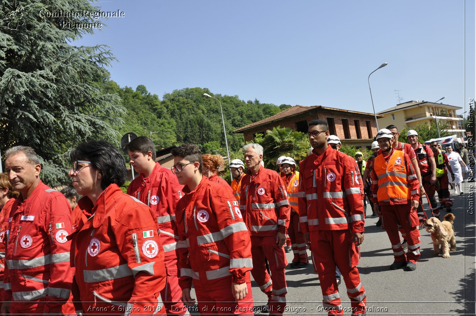 Arona 2 Giugno 2018 - La Citt di Arona festeggia il 2 Giugno - Croce Rossa Italiana- Comitato Regionale del Piemonte